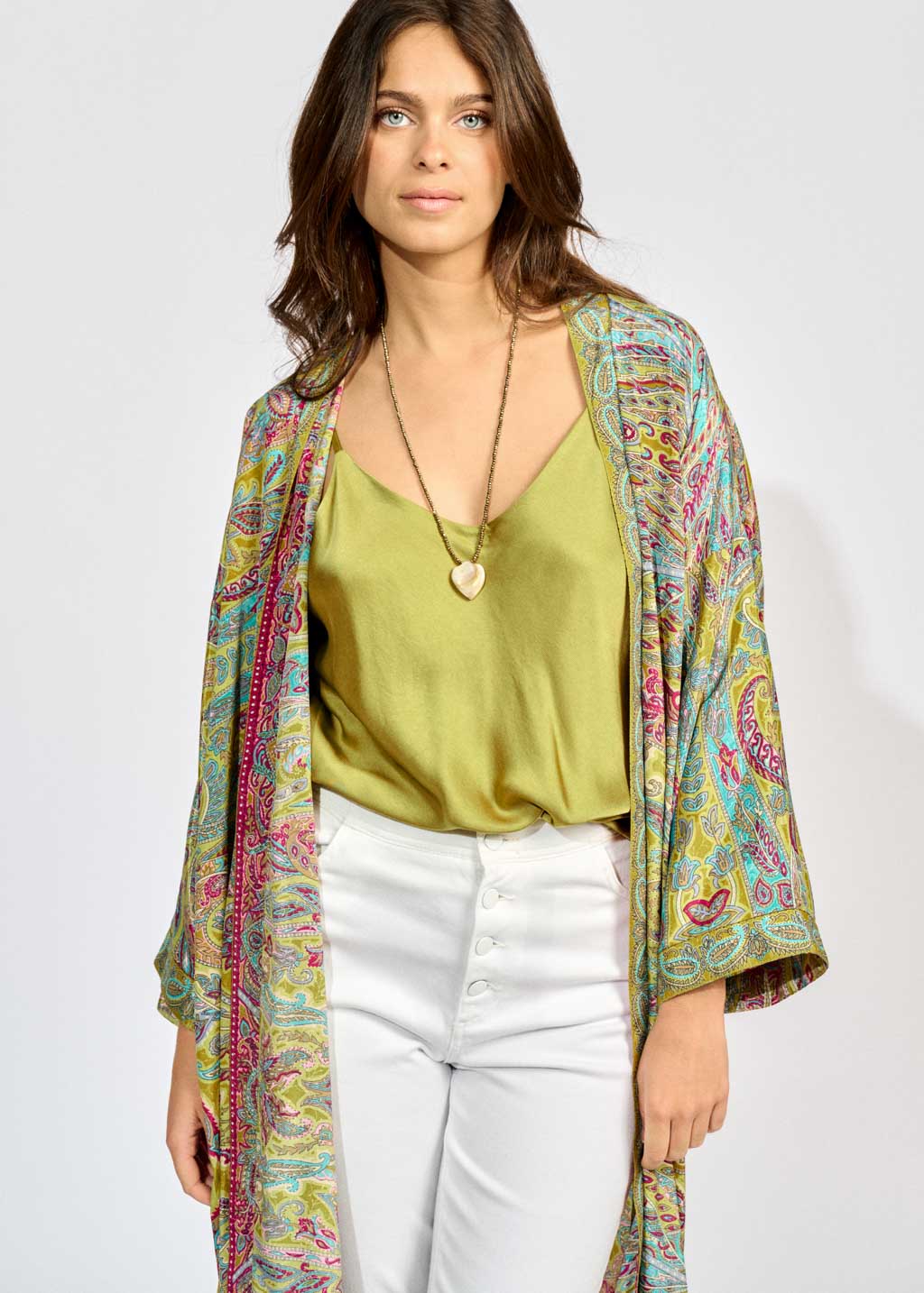 KIMONO LONG MANCHES LONGUES KIARA
