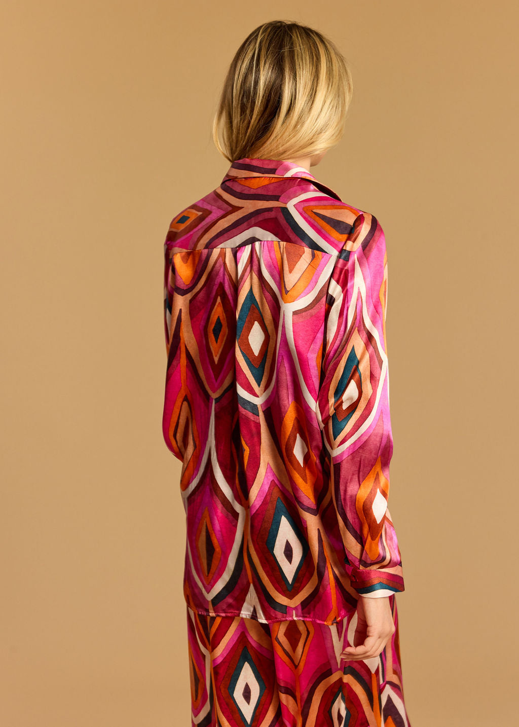 CHEMISE FLUIDE CRISTA PLUM