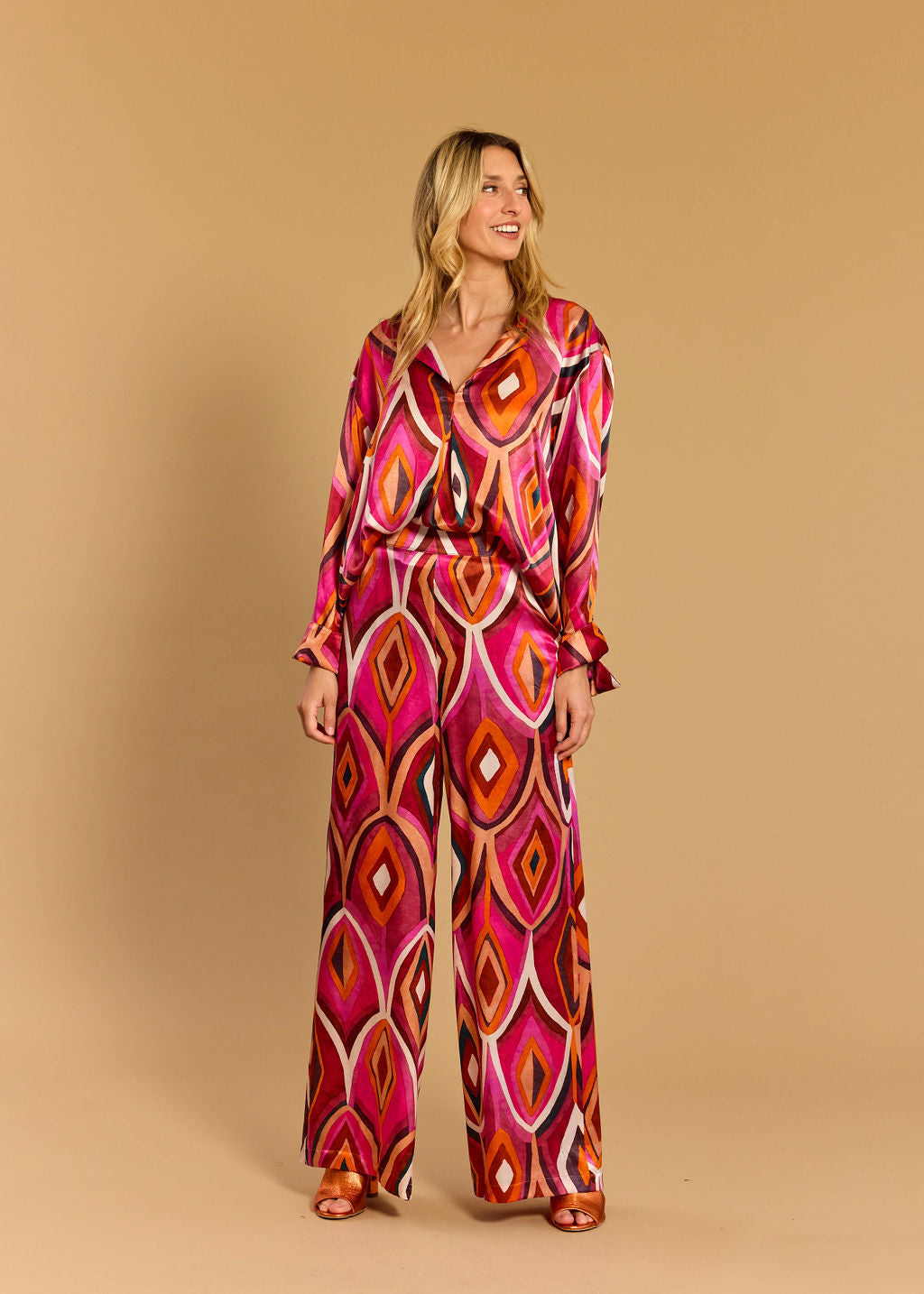 CHEMISE IMPRIMÉE SURI PLUM