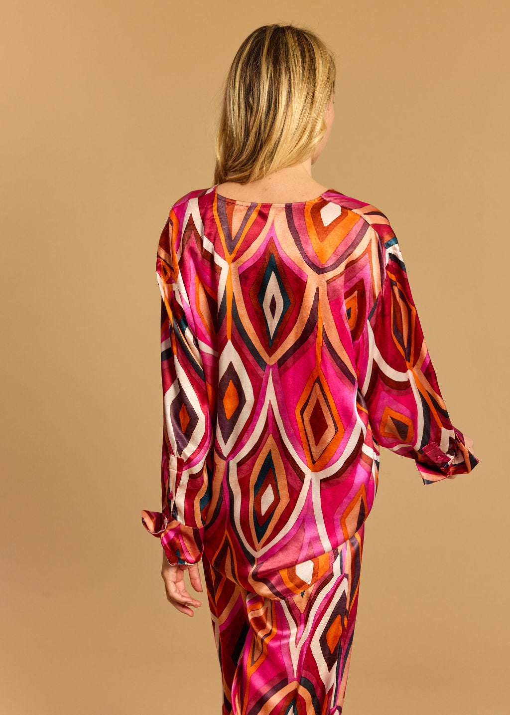 CHEMISE IMPRIMÉE SURI PLUM