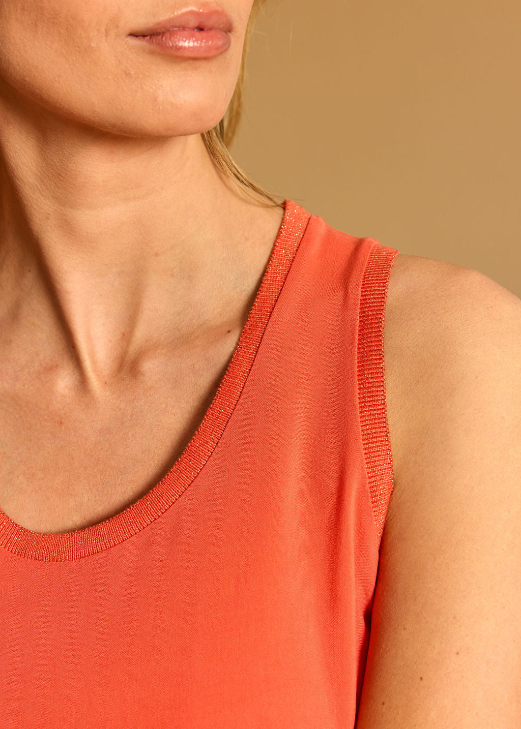 DÉBARDEUR DROIT BEN ORANGE