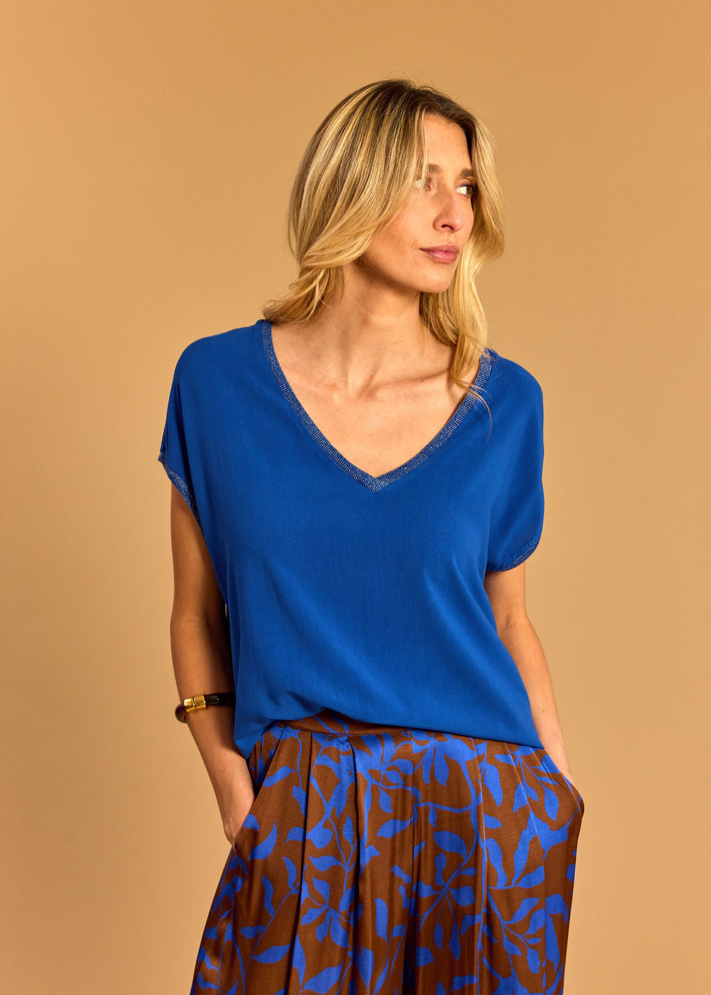 TOP OVERSIZE JEFF BLUE