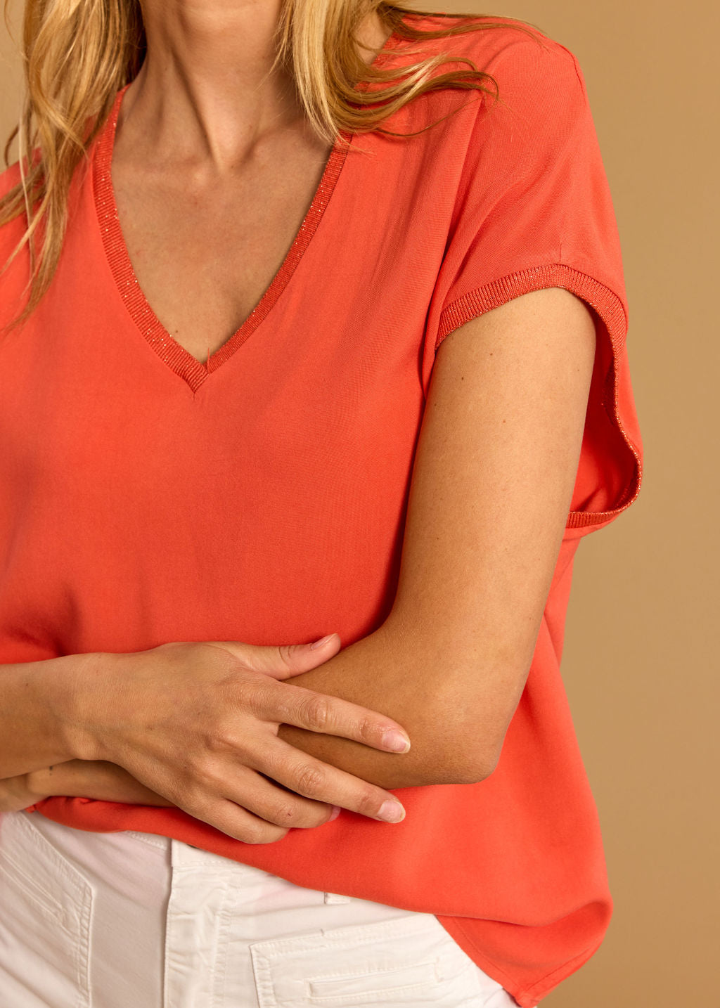 TOP OVERSIZE JEFF ORANGE