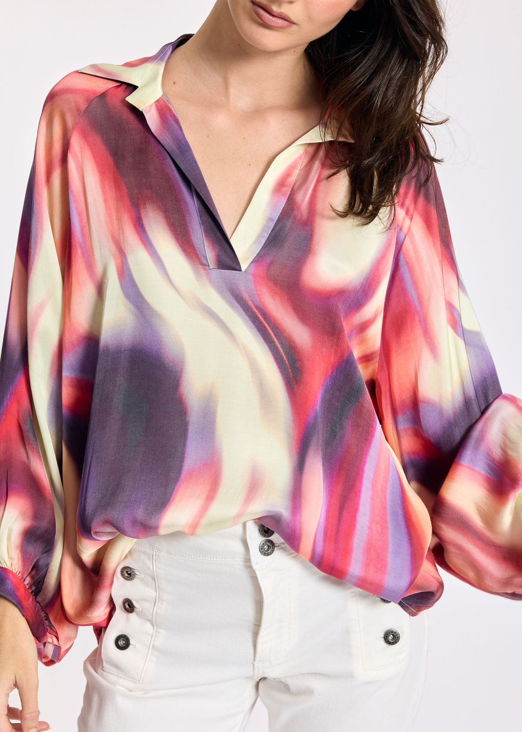 CHEMISE IMPRIMÉE MAOR FLAM