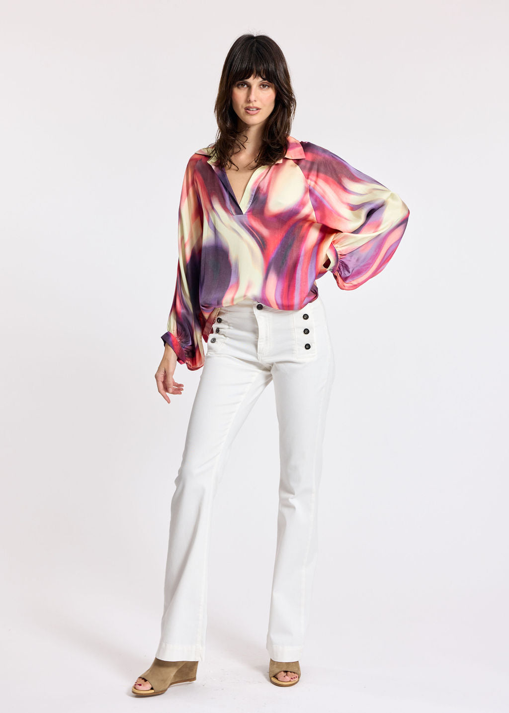 CHEMISE IMPRIMÉE MAOR FLAM