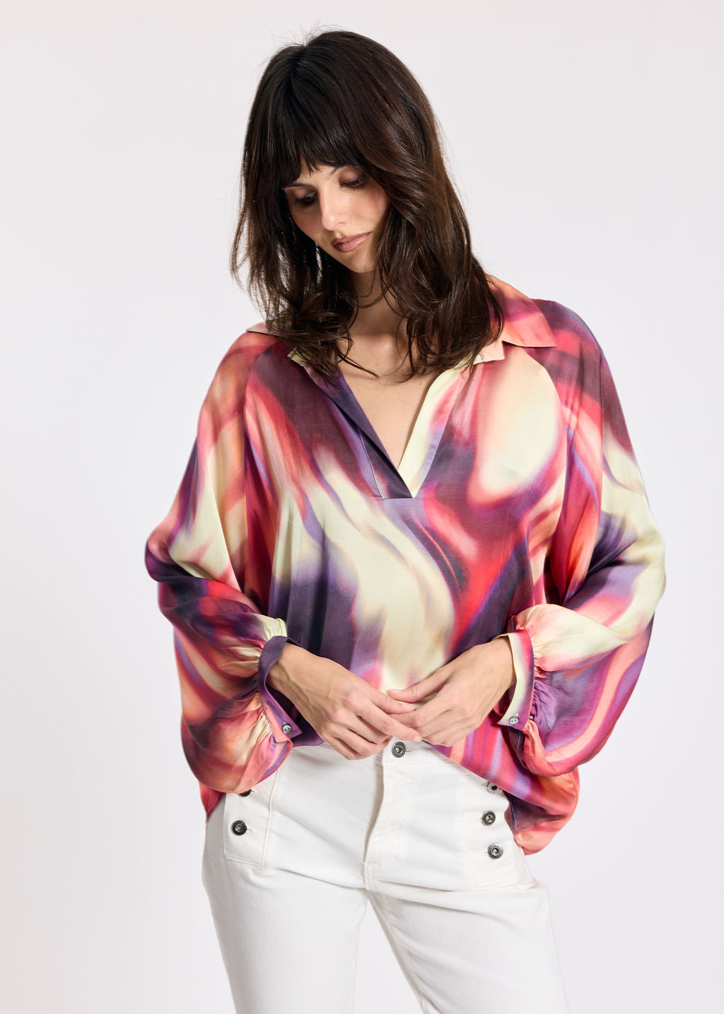 CHEMISE IMPRIMÉE MAOR FLAM