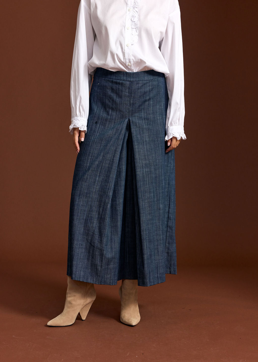 JUPE CULOTTE EN DENIM GUAPA