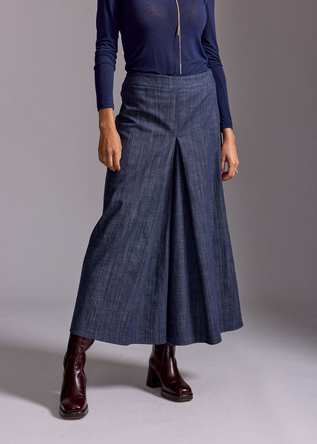 JUPE CULOTTE EN DENIM GUAPA
