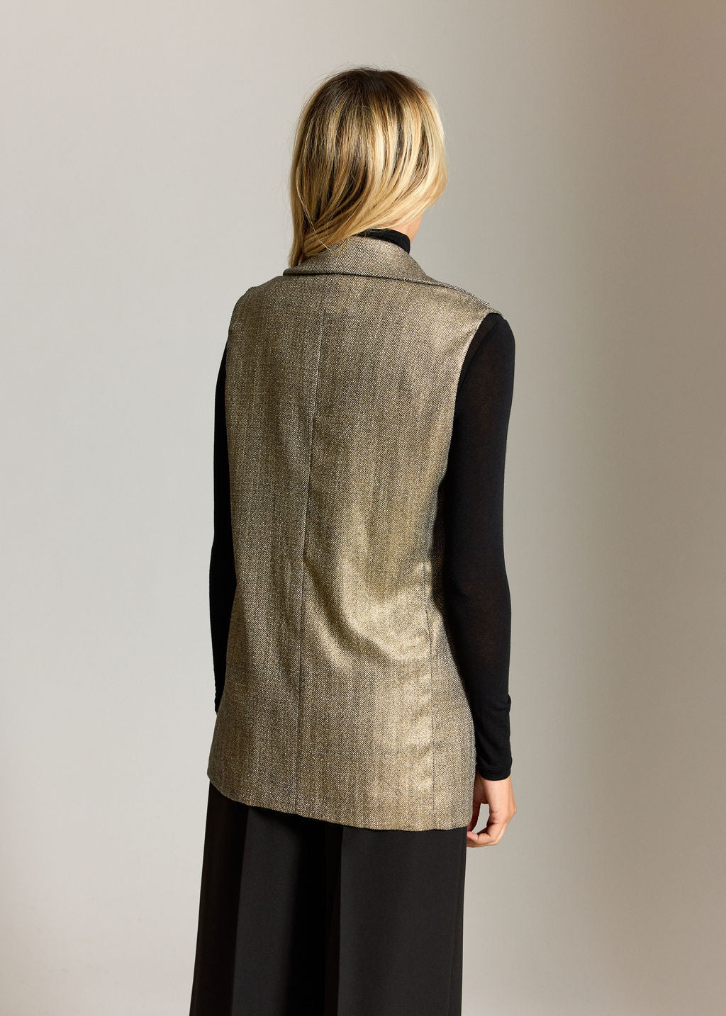 VESTE SANS MANCHES VALERIA GOLD