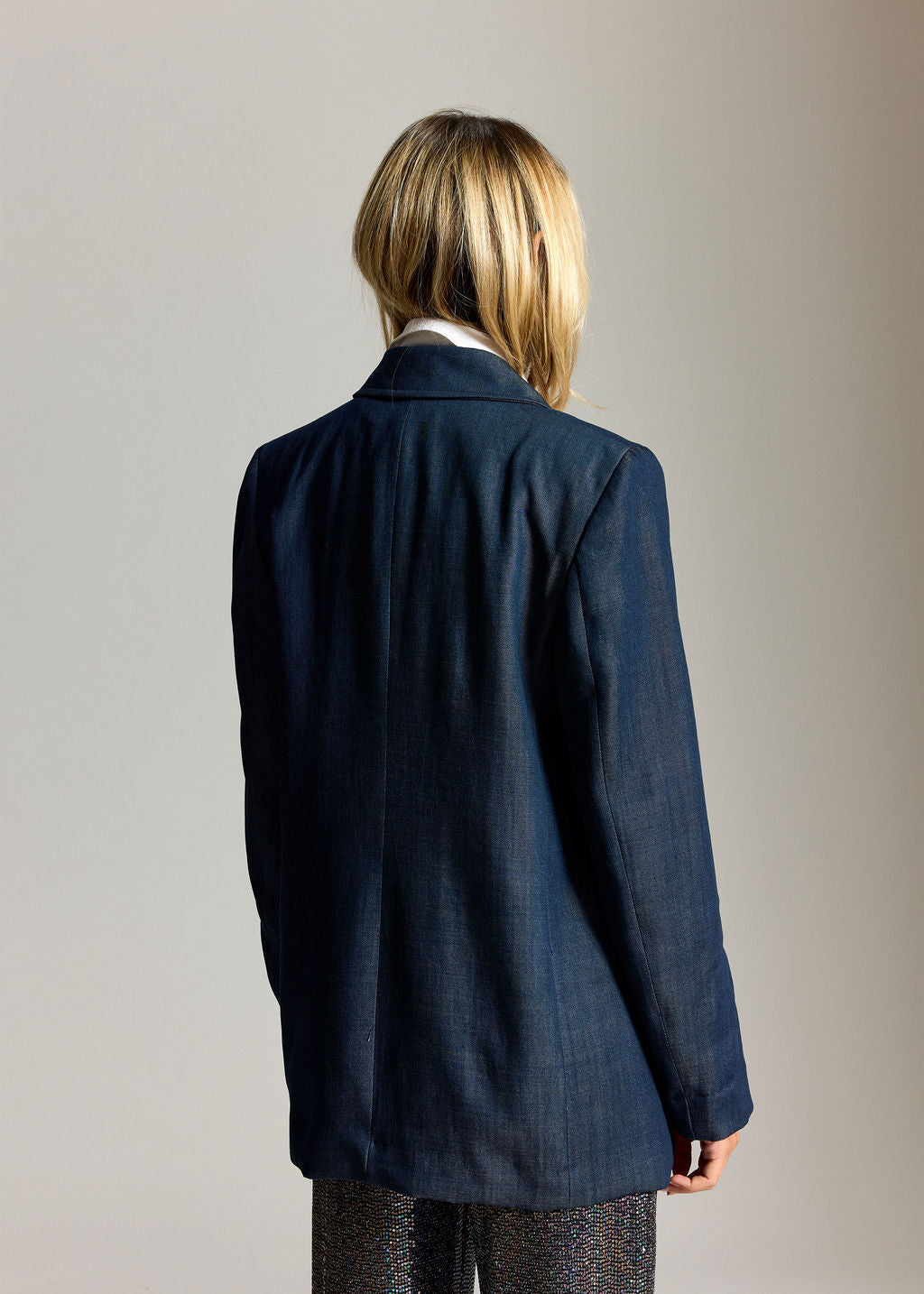 CITY DENIM LYOCELL BLAZER JACKET