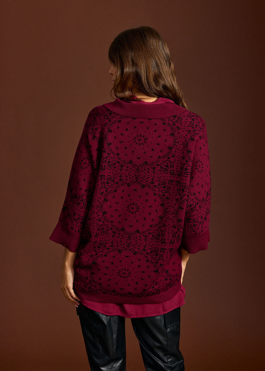 PULL BANDANAS SOKA BURGUNDI