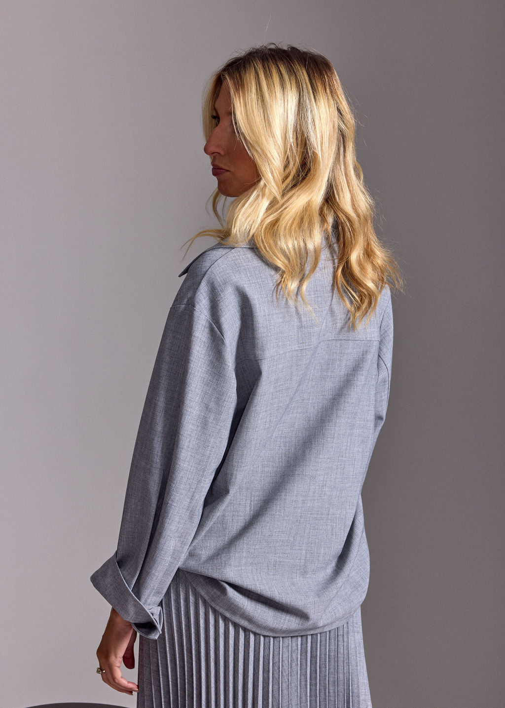 TUNIQUE COL CHEMISIER EVA PERLE