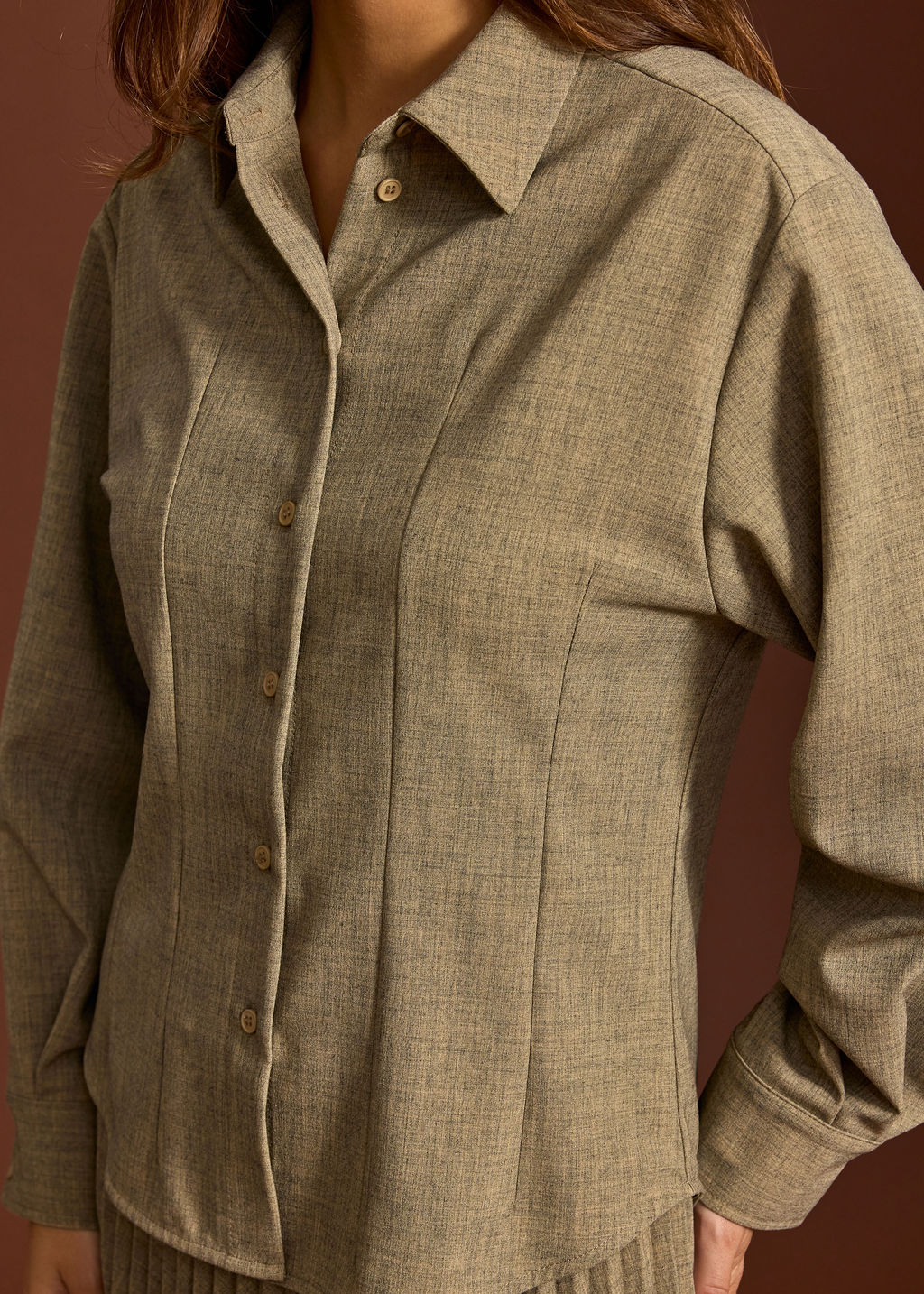 CHEMISE FITTÉE NINA LAITON