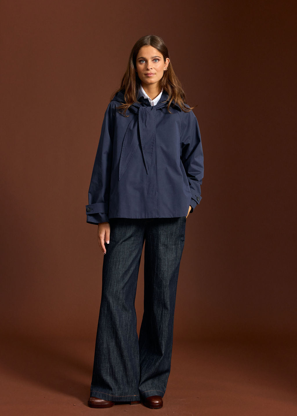 VESTE COURTE IMPERMEABLE SAILOR NUIT