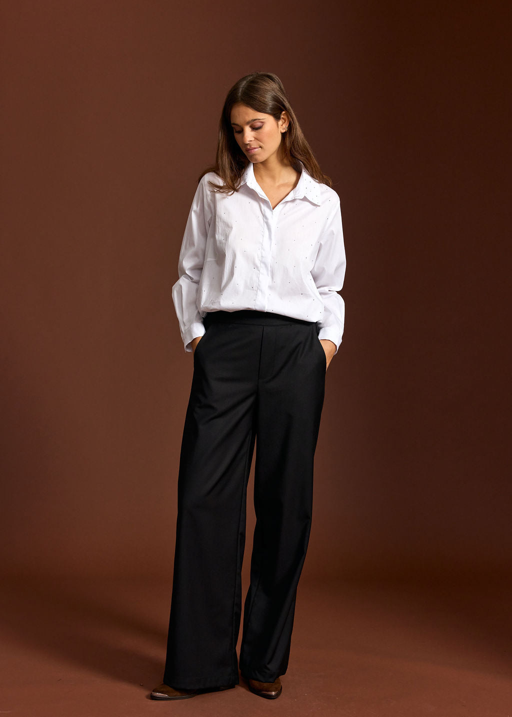 PANTALON DROIT JAP NOIR