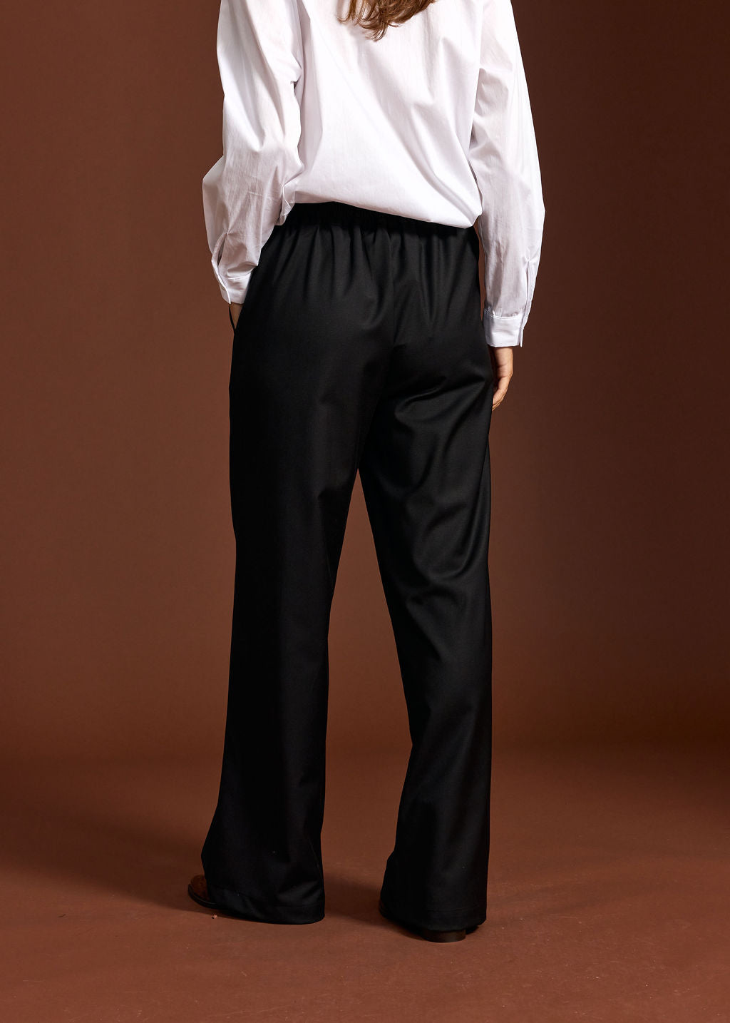 PANTALON DROIT JAP NOIR