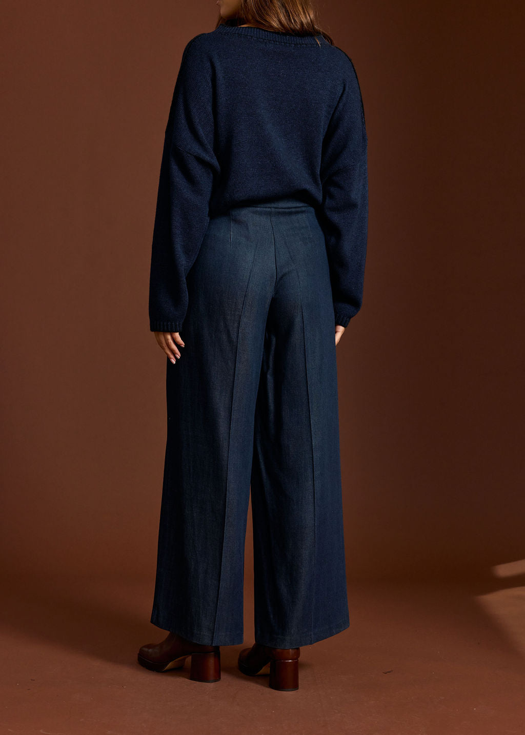 PANTALON 7/8IÈME PARSON DENIM