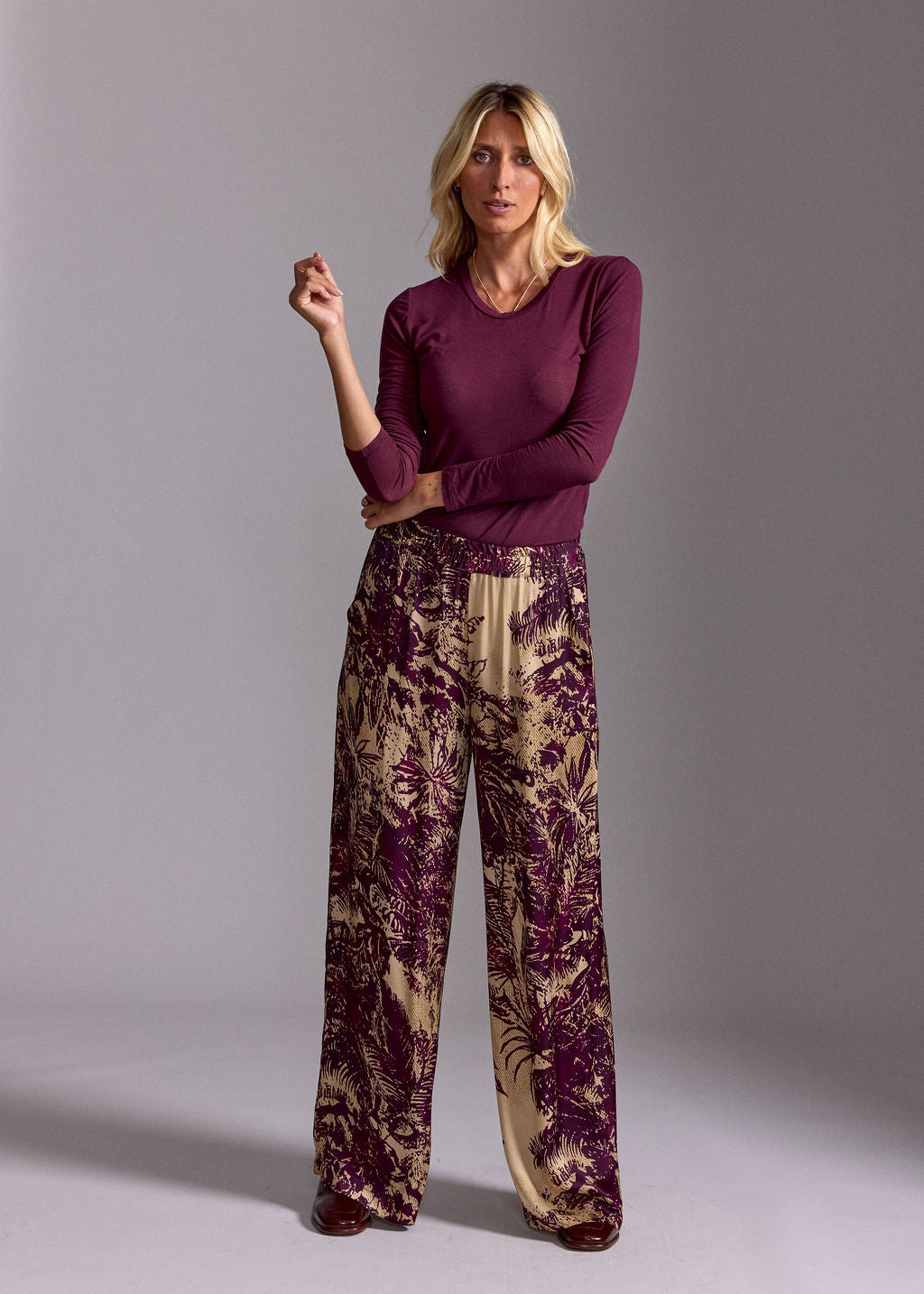 PANTALON IMPRIMÉ RUDY PALM