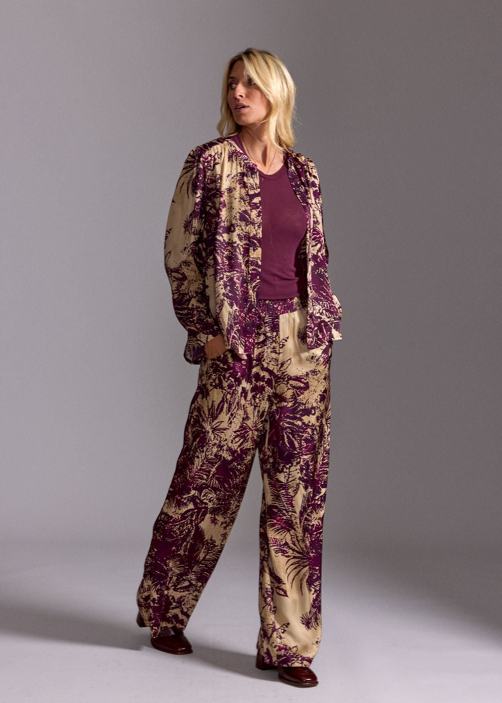 PANTALON IMPRIMÉ RUDY PALM