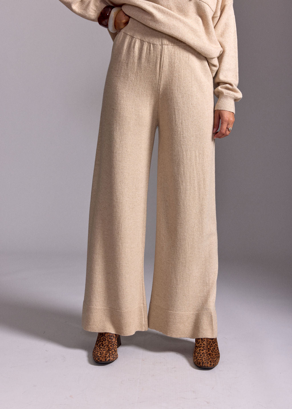 DIXI BEIGE JOGGING PANTS