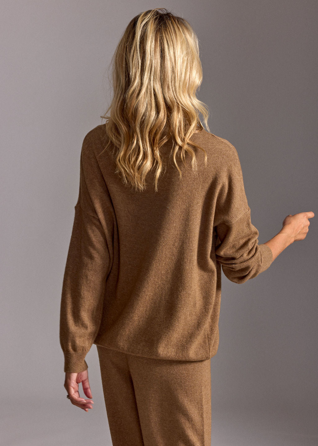 PULL COL MONTANT JODY CARAMEL