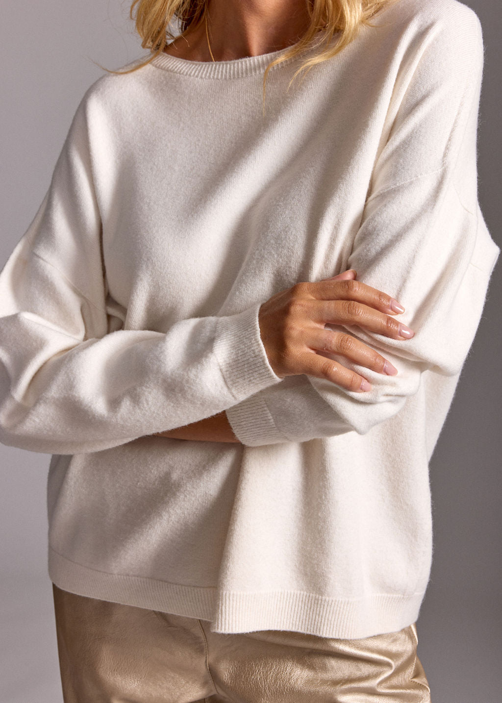 PULL AMPLE UNIE ELA ECRU