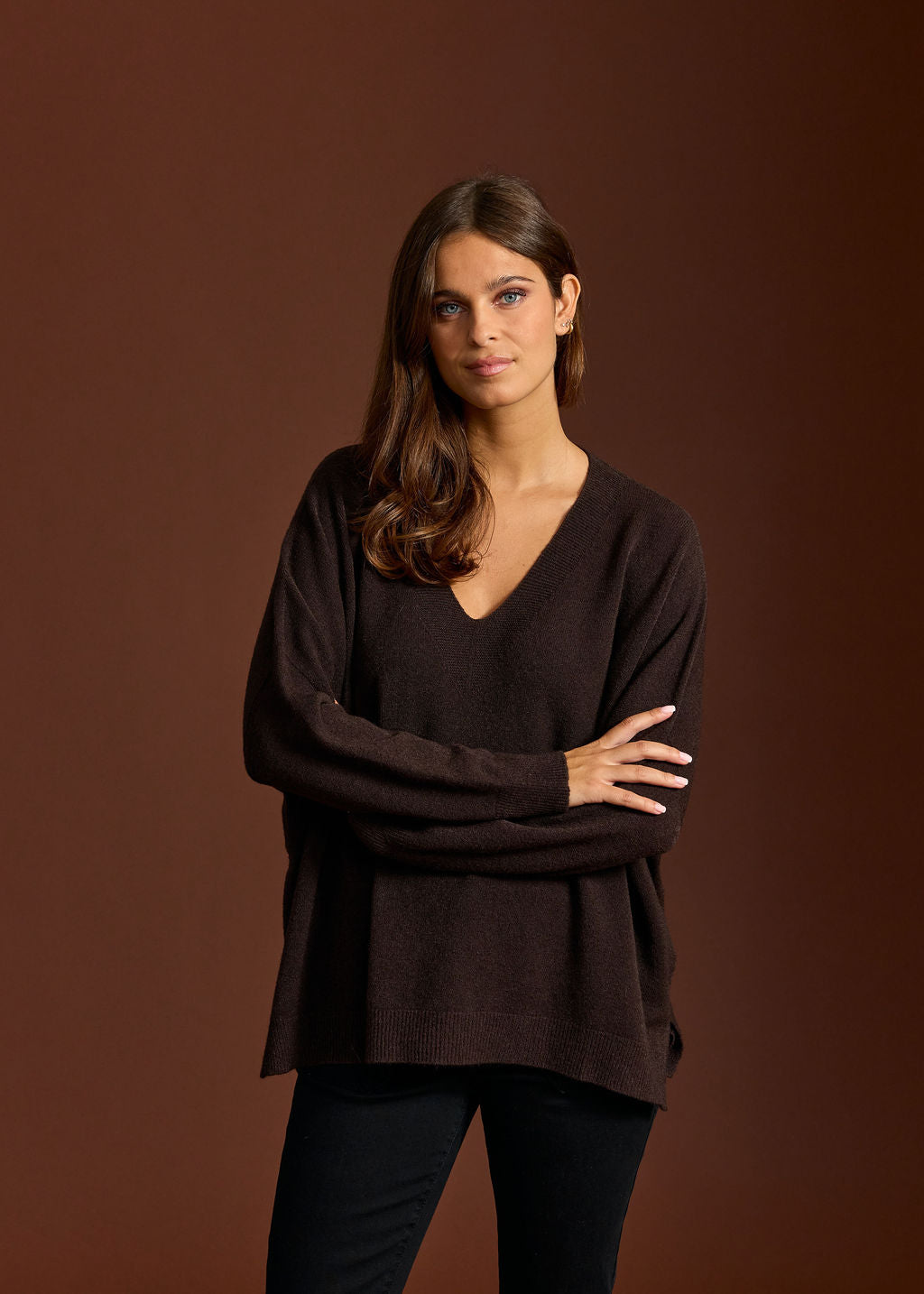 PULL PONCHO LOUISE CAFE