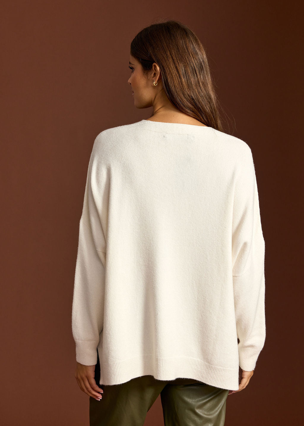 PULL PONCHO LOUISE ECRU