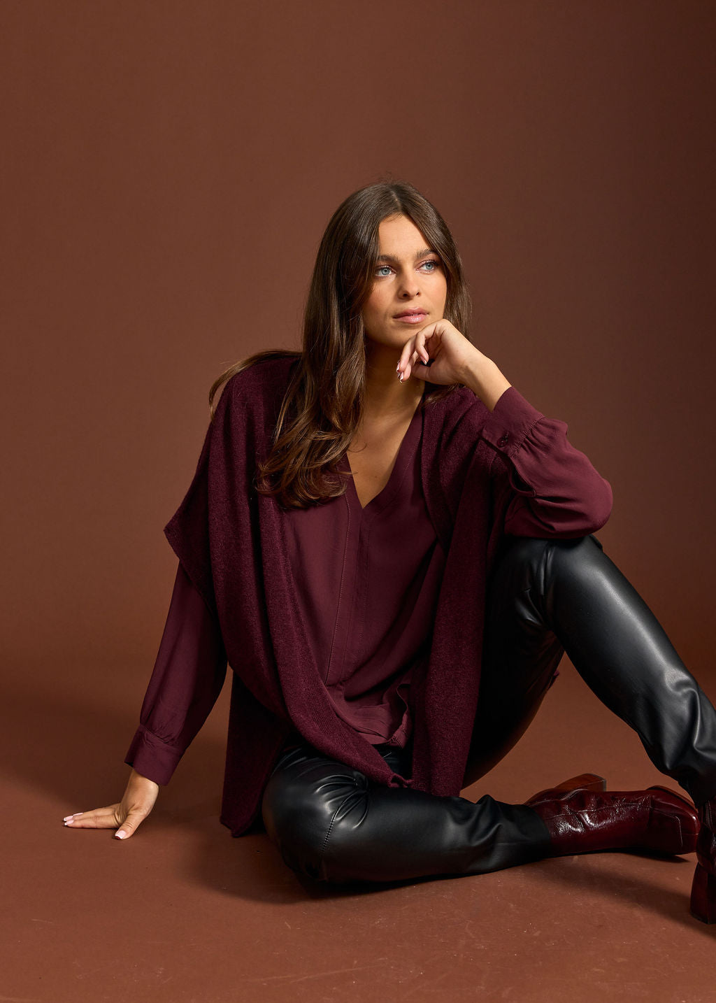 GILET SANS MANCHES MACHA VINO