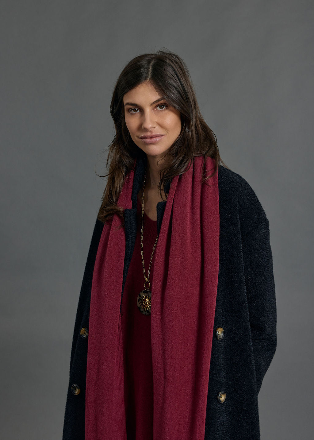 ECHARPE EN MAILLE NEL GRENADE