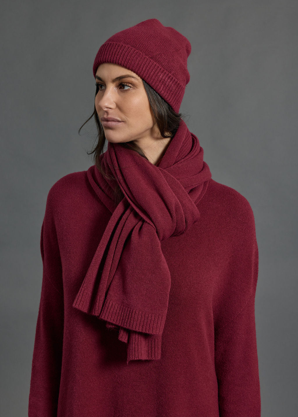 ECHARPE EN MAILLE NEL GRENADE