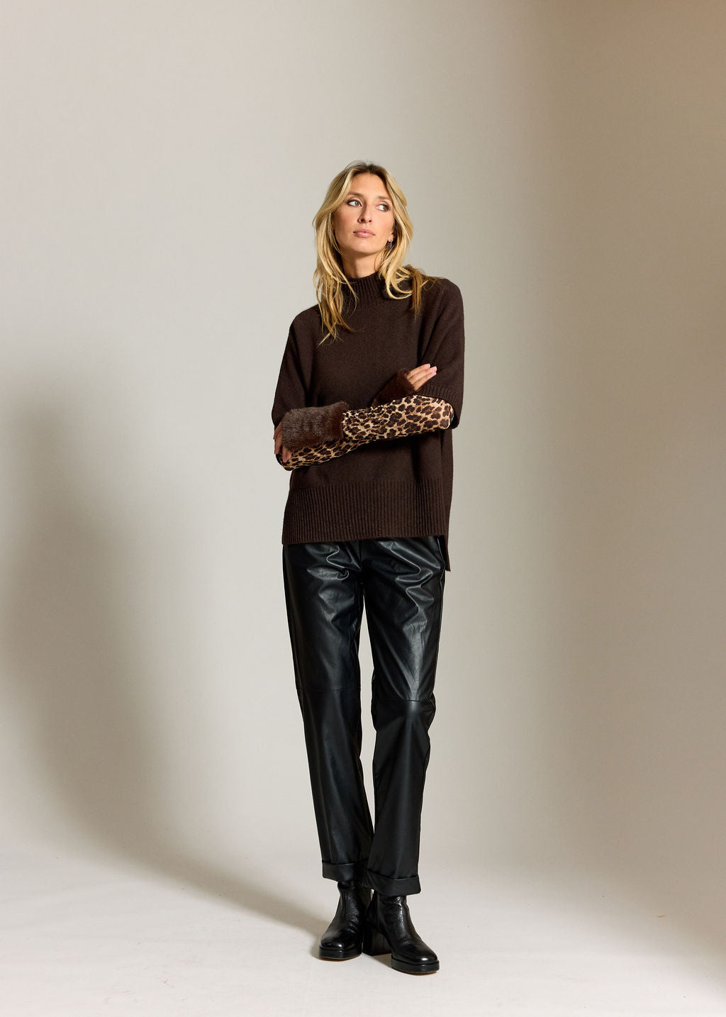 PULL COL CHEMINÉE À COTÉS TILA CAFE