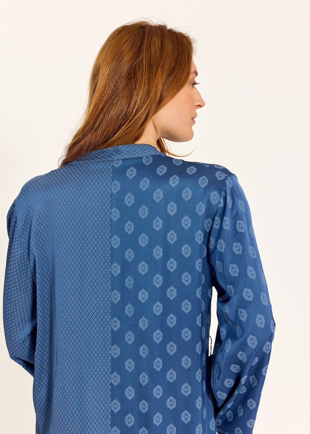 ROBE MIDI BI-IMPRIMÉE AMAYA OCEAN