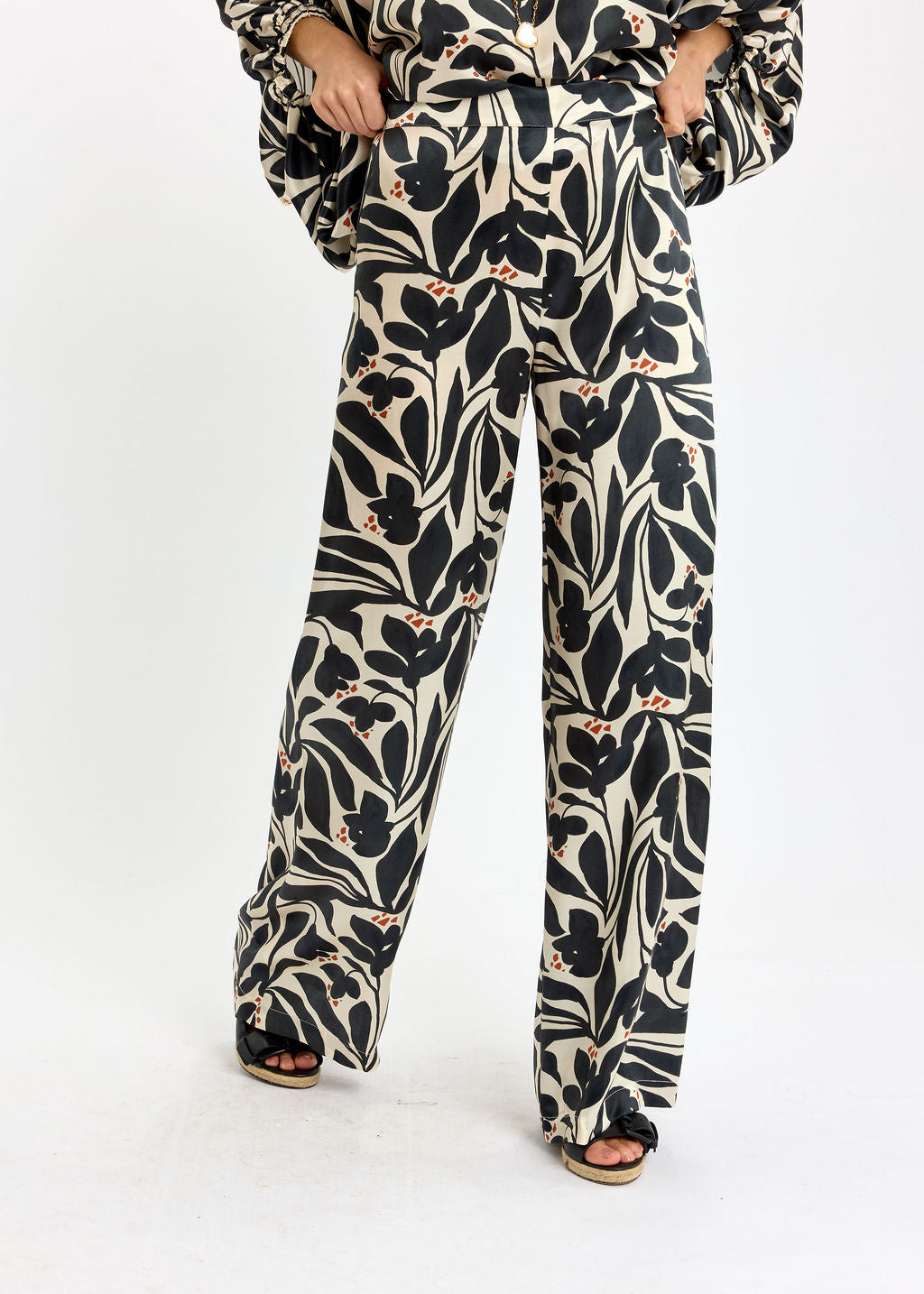 PANTALON FLUIDE IMPRIMÉ RIZZI SQUARE