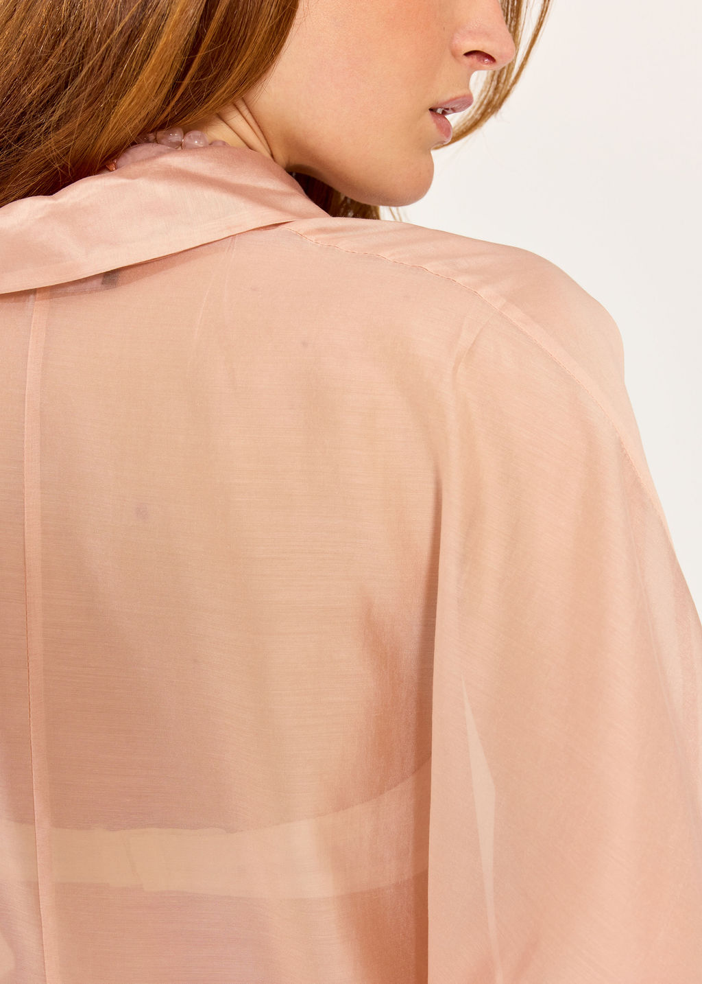 CHEMISE AMPLE EN LYOCELL SADIA SALMON