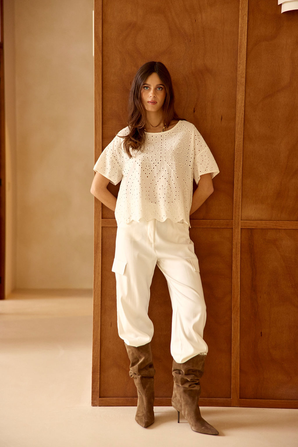 PANTALON GOLFEUR RUBYS ECRU