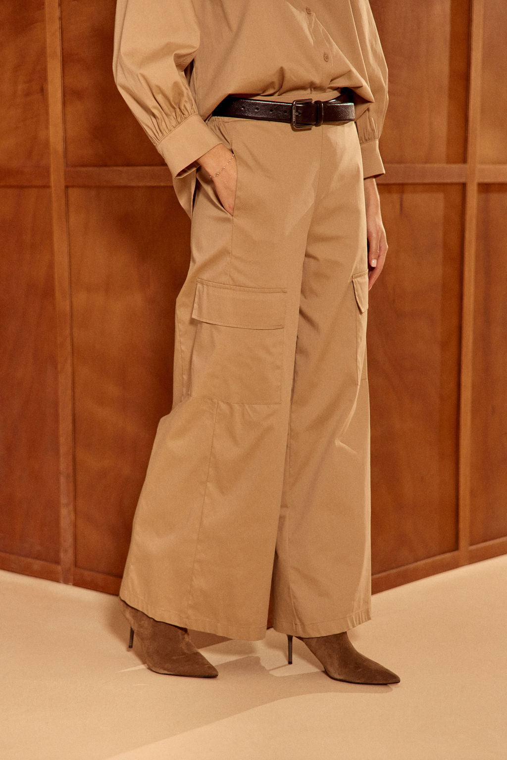 PANTALON 7/8IÈME LIVIA BEIGE