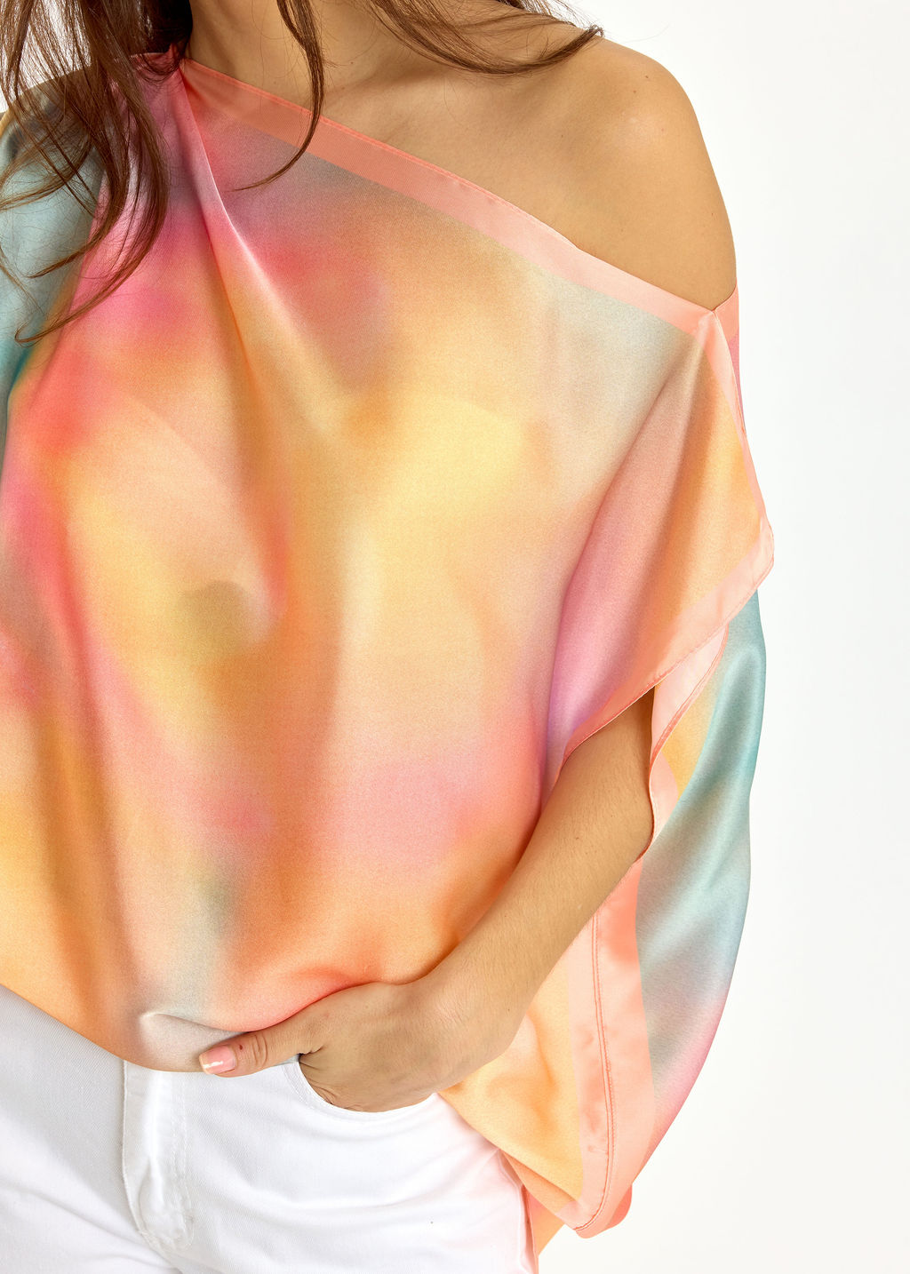 TOP A ENCOLURE BATEAU PAROSS PASTEL