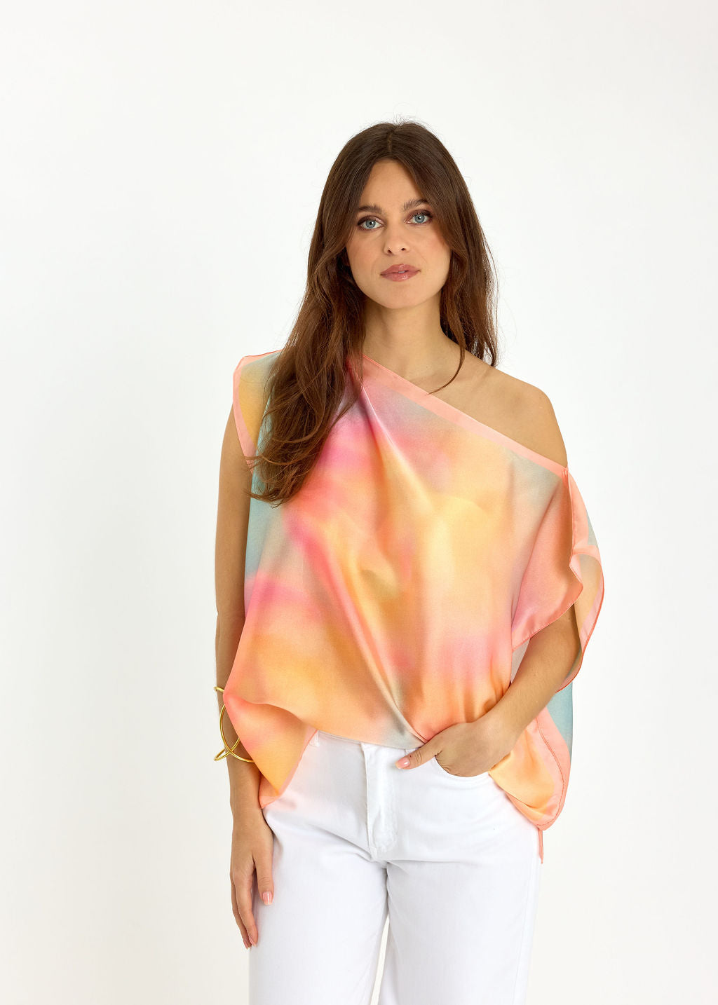 TOP A ENCOLURE BATEAU PAROSS PASTEL