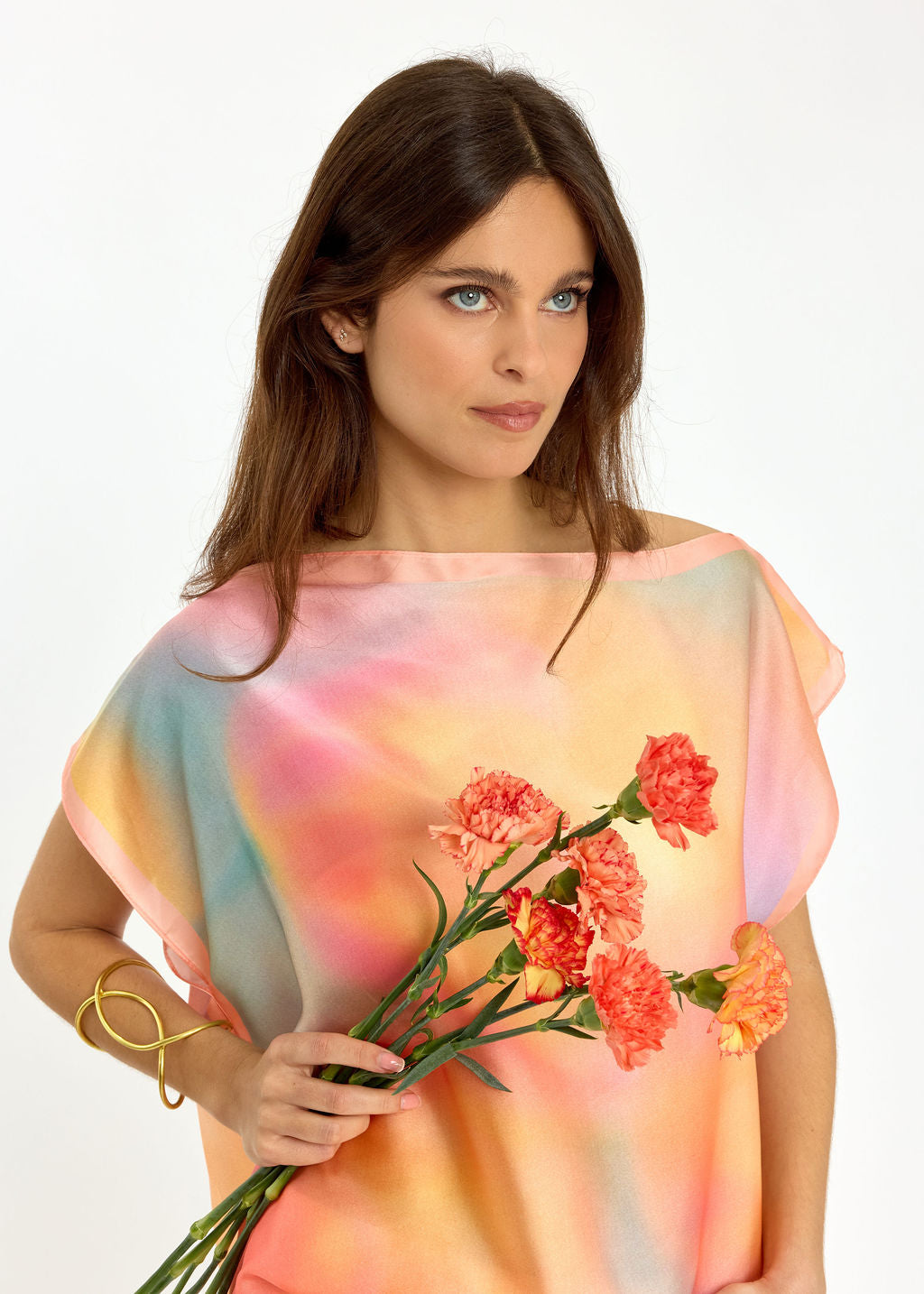 TOP A ENCOLURE BATEAU PAROSS PASTEL