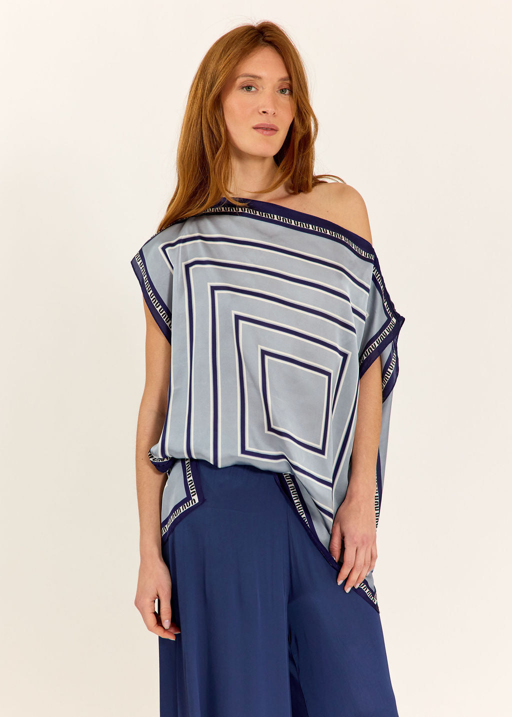 TOP A ENCOLURE BATEAU PAROSS SQUARE