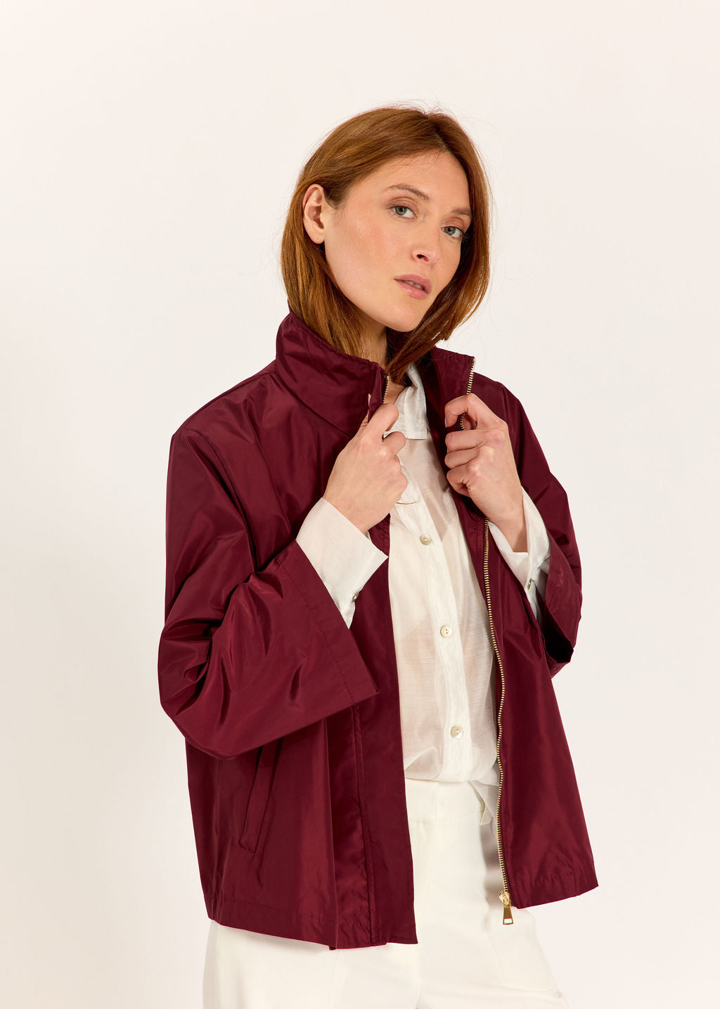 IMPER COURT EN NYLON ERICA CERISE