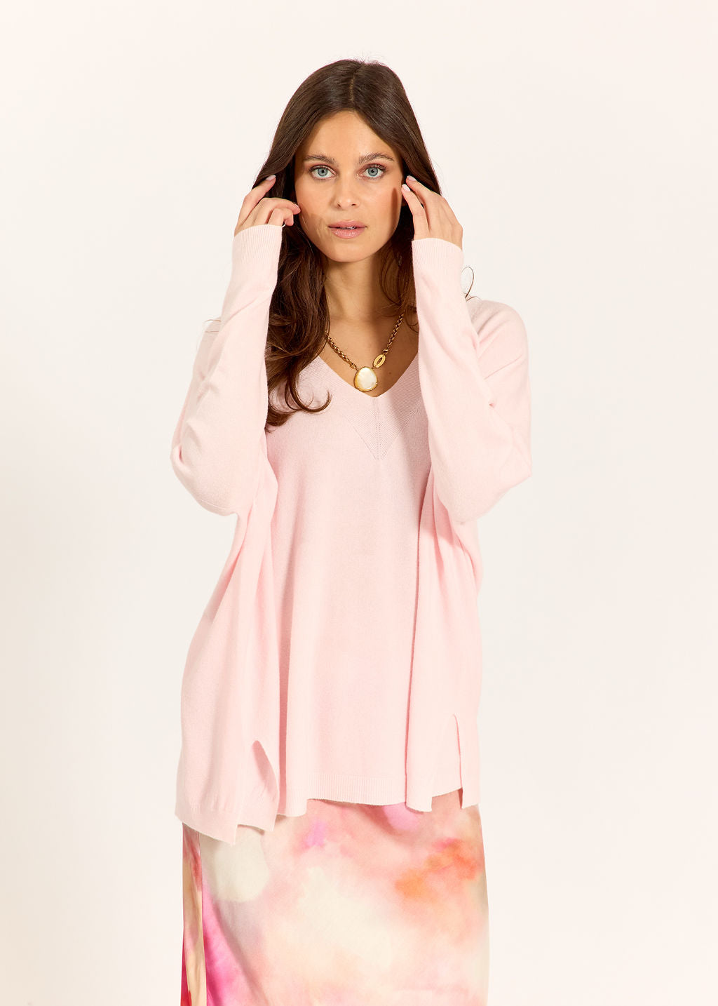 PULL PONCHO LOUISA ROSE