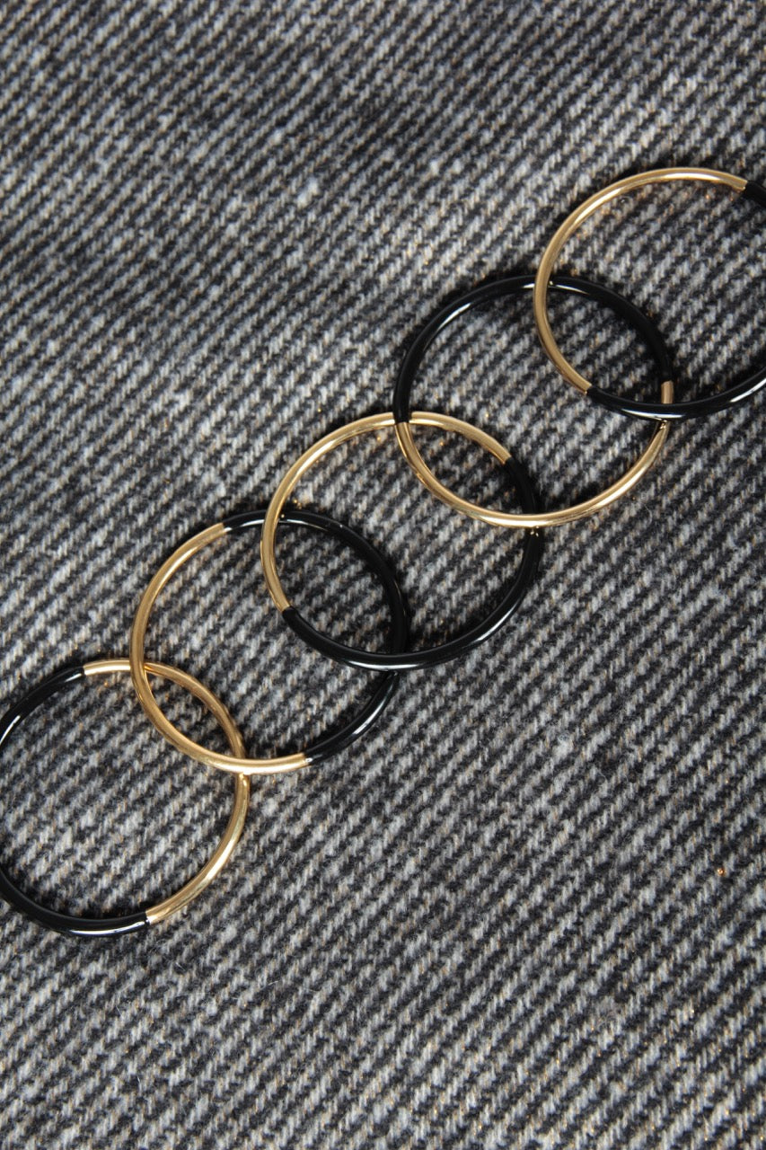 Two-tone bracelet