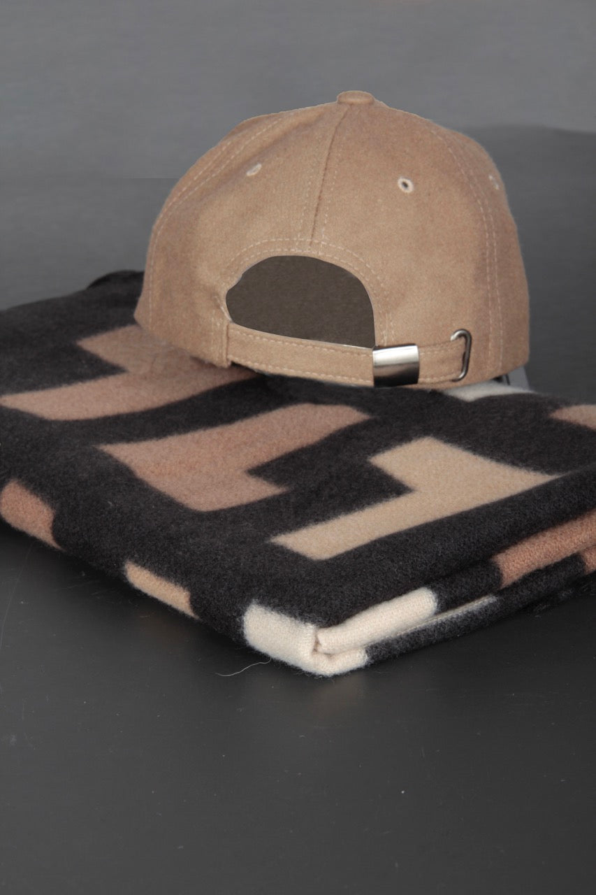 Rina wool-based cap