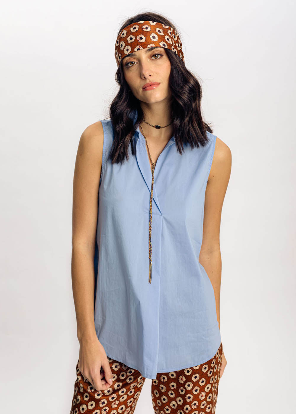 Chemise en popeline