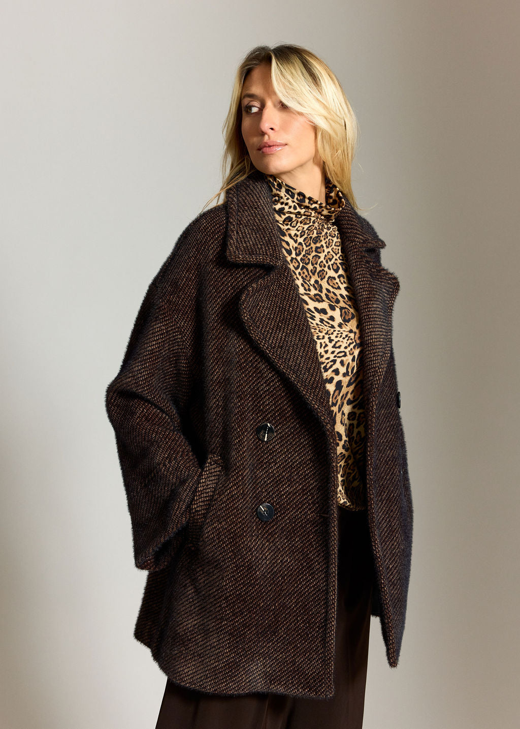 Top en jersey imprimé