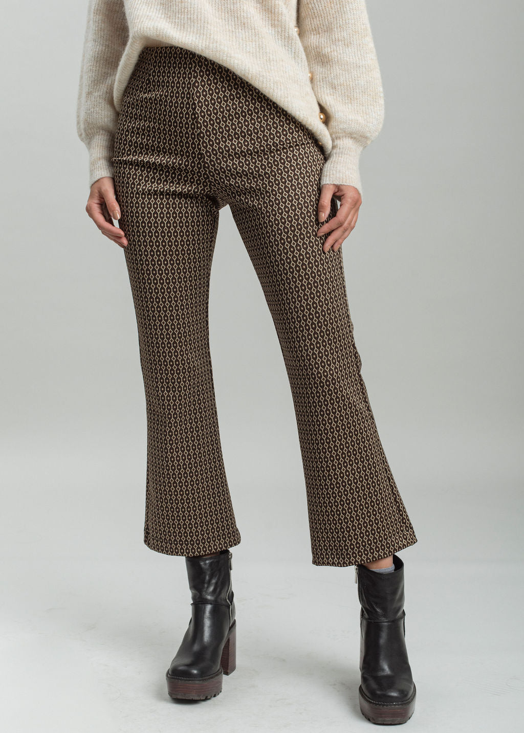 Jacquard pants