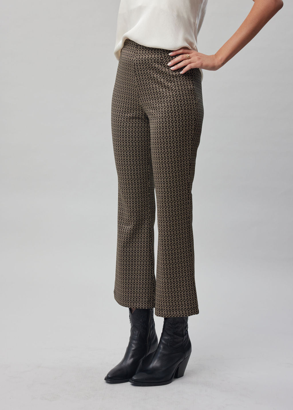 Jacquard pants