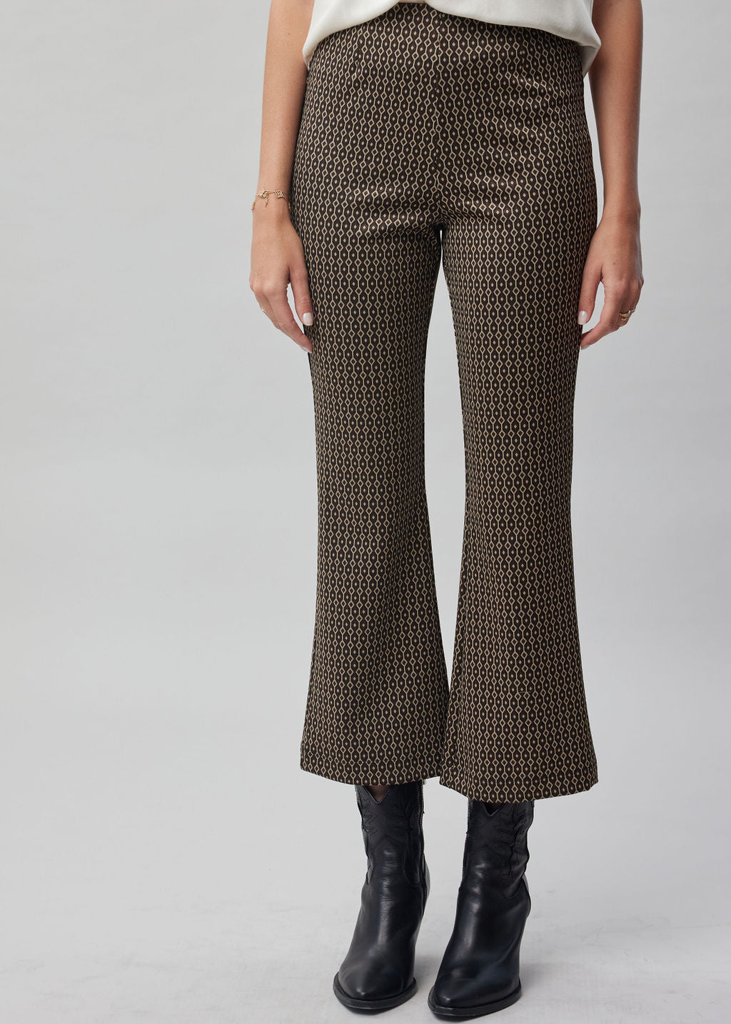 Jacquard pants